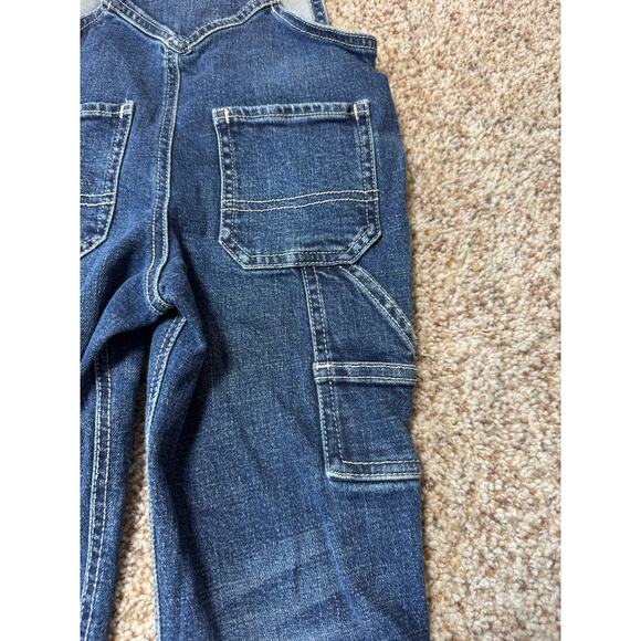 Boys Old Navy Carpenter style Deinm/Jean Overalls size 4T; Adjustable sizing; - Picture 3 of 11